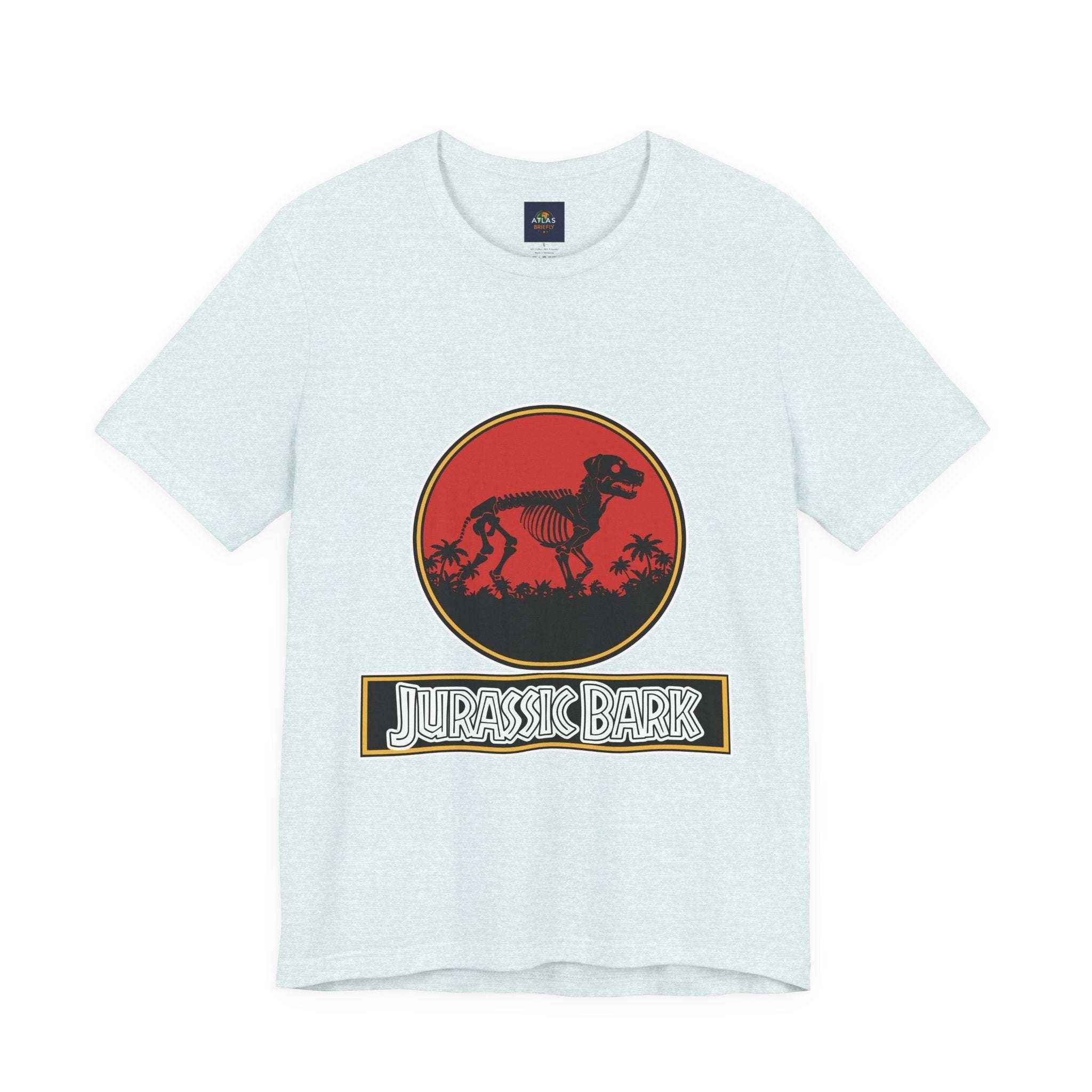 Rottweiler Dog T-Shirt - Jurassic Bark Design for Dog Lovers - Atlas Briefly