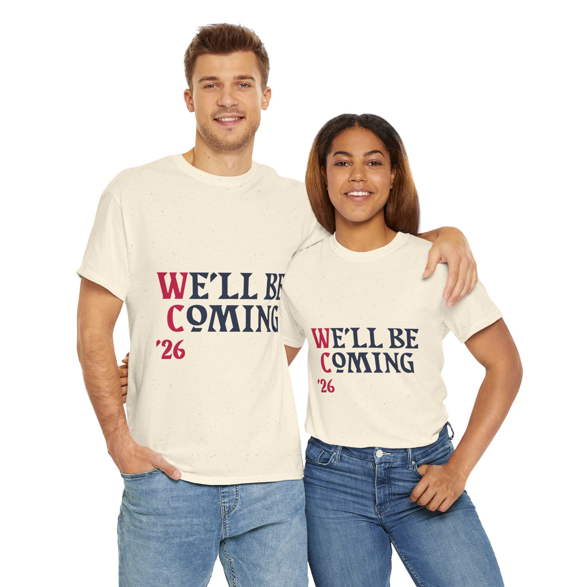 "We'll Be Coming '26" Scotland World Cup T-Shirt | Premium Tartan Army Fan Gear