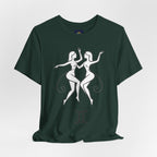 Gemini Zodiac Tee - Minimalistic Black and White Unisex Design