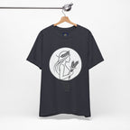 Virgo Zodiac Tee - Minimalist Black and White Unisex T-Shirt