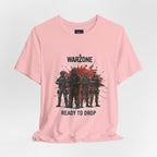 Warzone Drop T-shirt for Squad's Fashion Sense and Diverse K/D Ratio