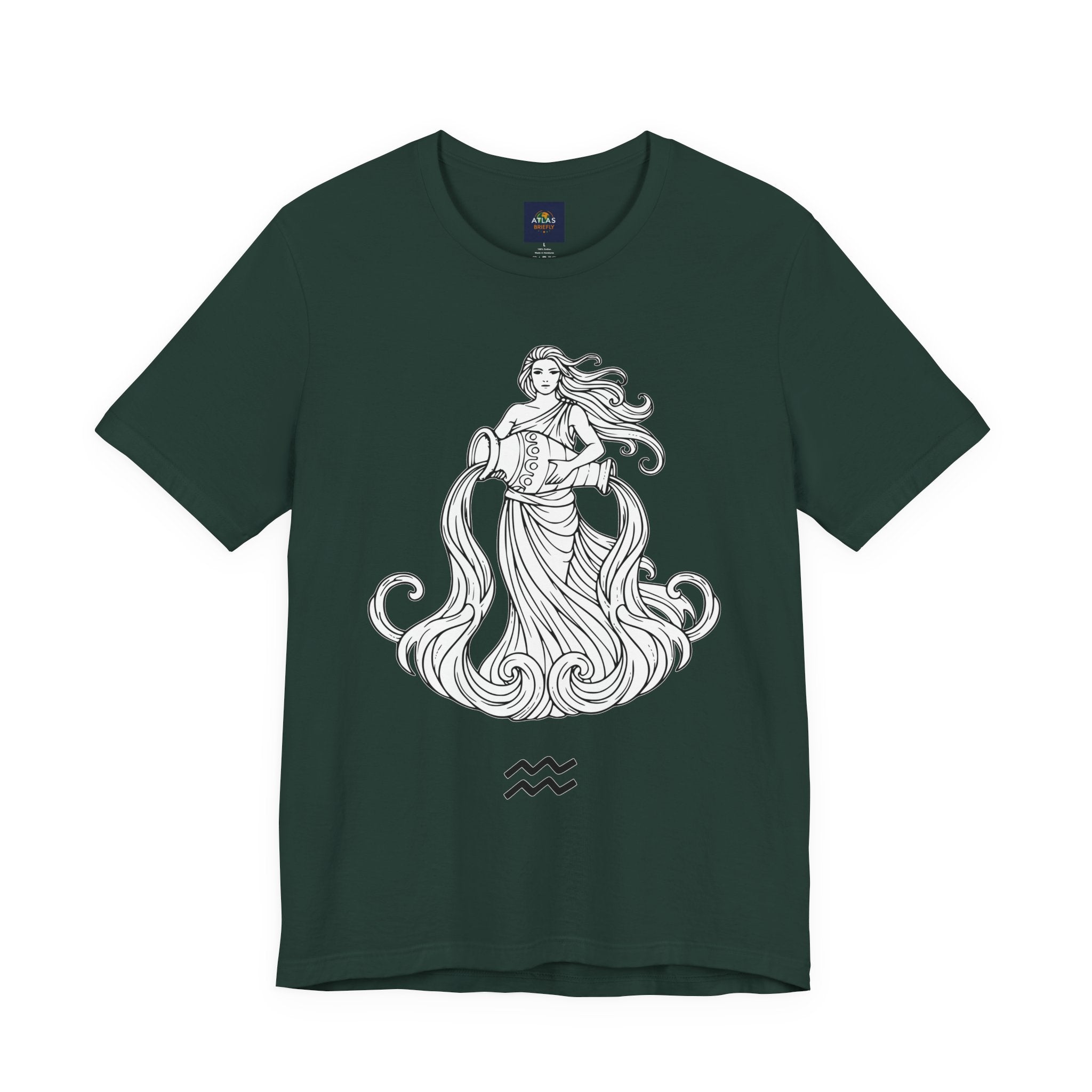 Aquarius Zodiac Tee - Unisex Astrology T-Shirt for Trendy Style