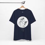 Virgo Zodiac Tee - Minimalist Black and White Unisex T-Shirt