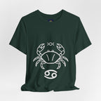Cancer Horoscope T-Shirt - Stylish Astrology Tee for Cancer Zodiac Sign