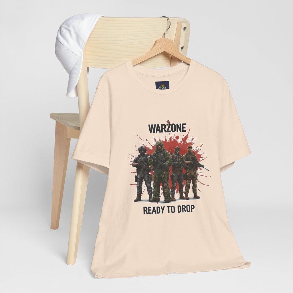 Warzone Drop T-shirt for Squad's Fashion Sense and Diverse K/D Ratio
