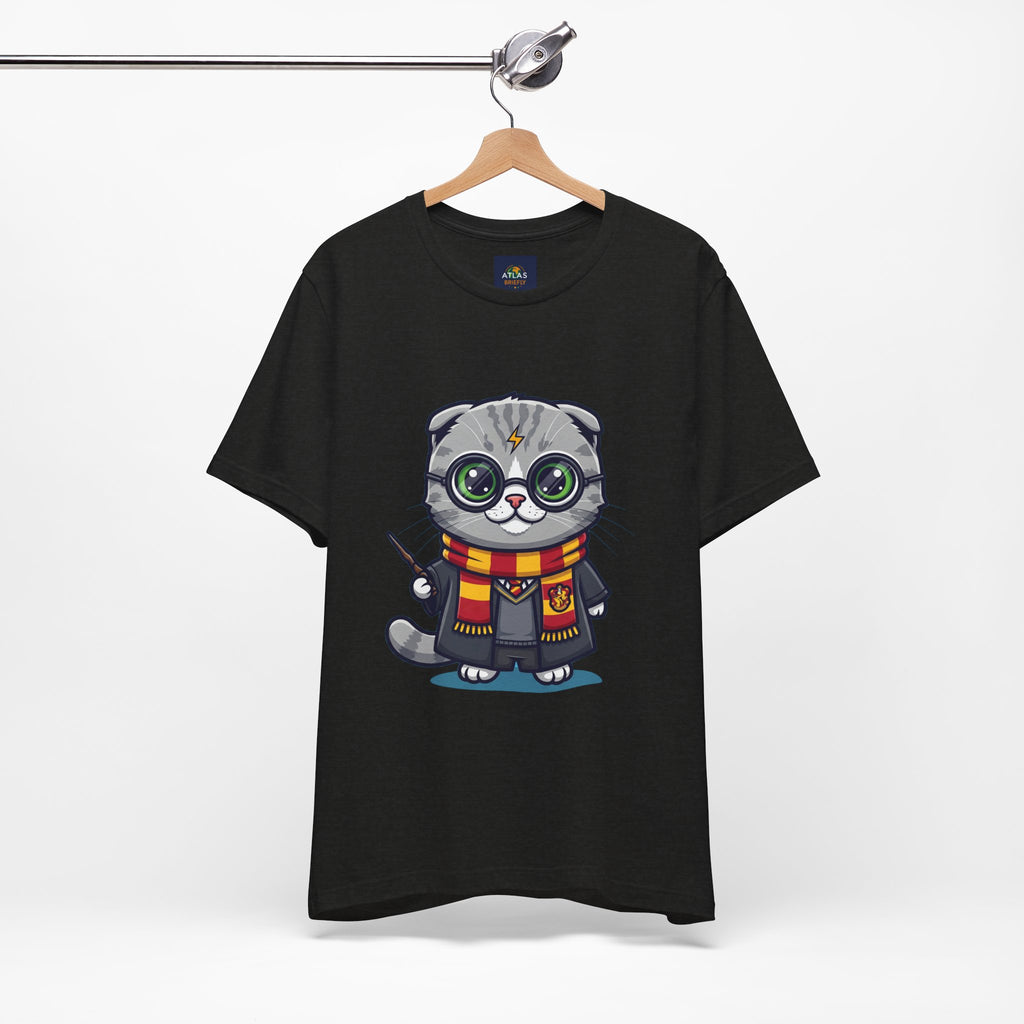 Griffinclaw Harry Potter T-Shirt - Funny Wizarding World Tee | Cute Potter Cat Gift - Atlas Briefly