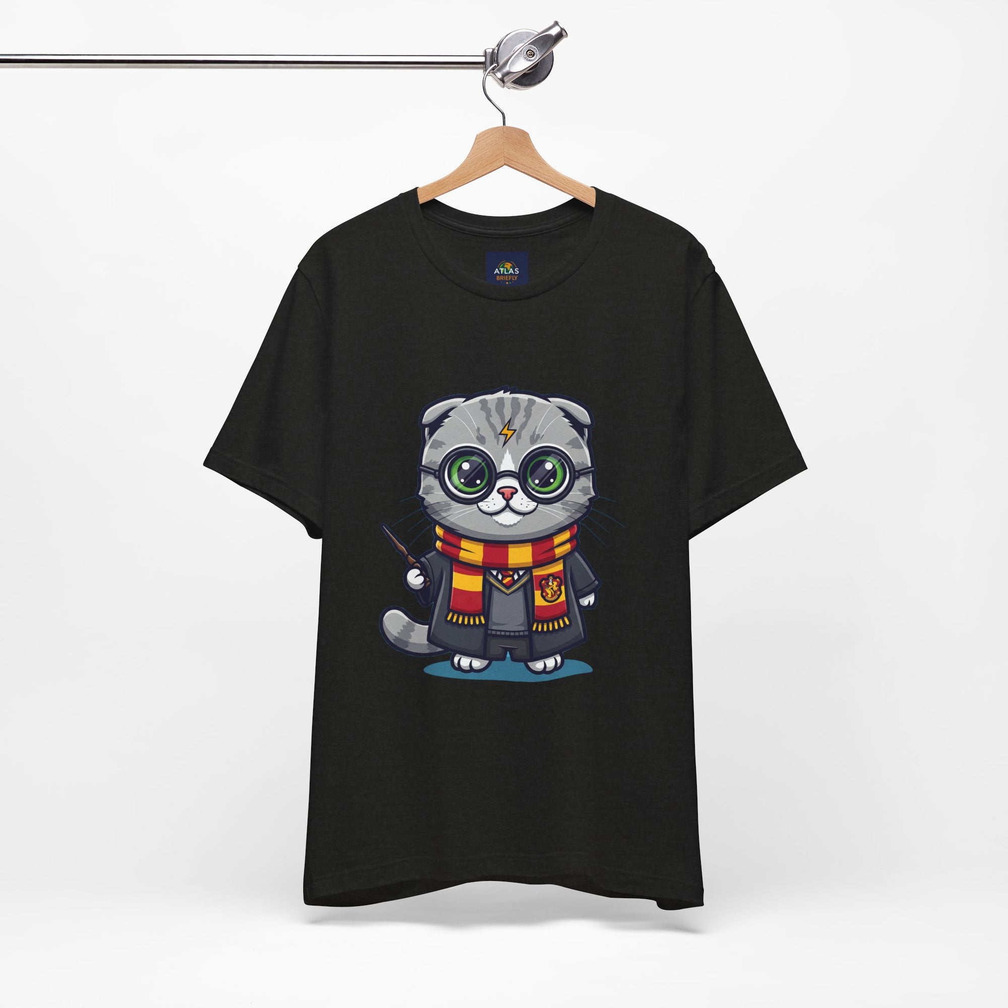 Griffinclaw Harry Potter T-Shirt - Funny Wizarding World Tee | Cute Potter Cat Gift - Atlas Briefly