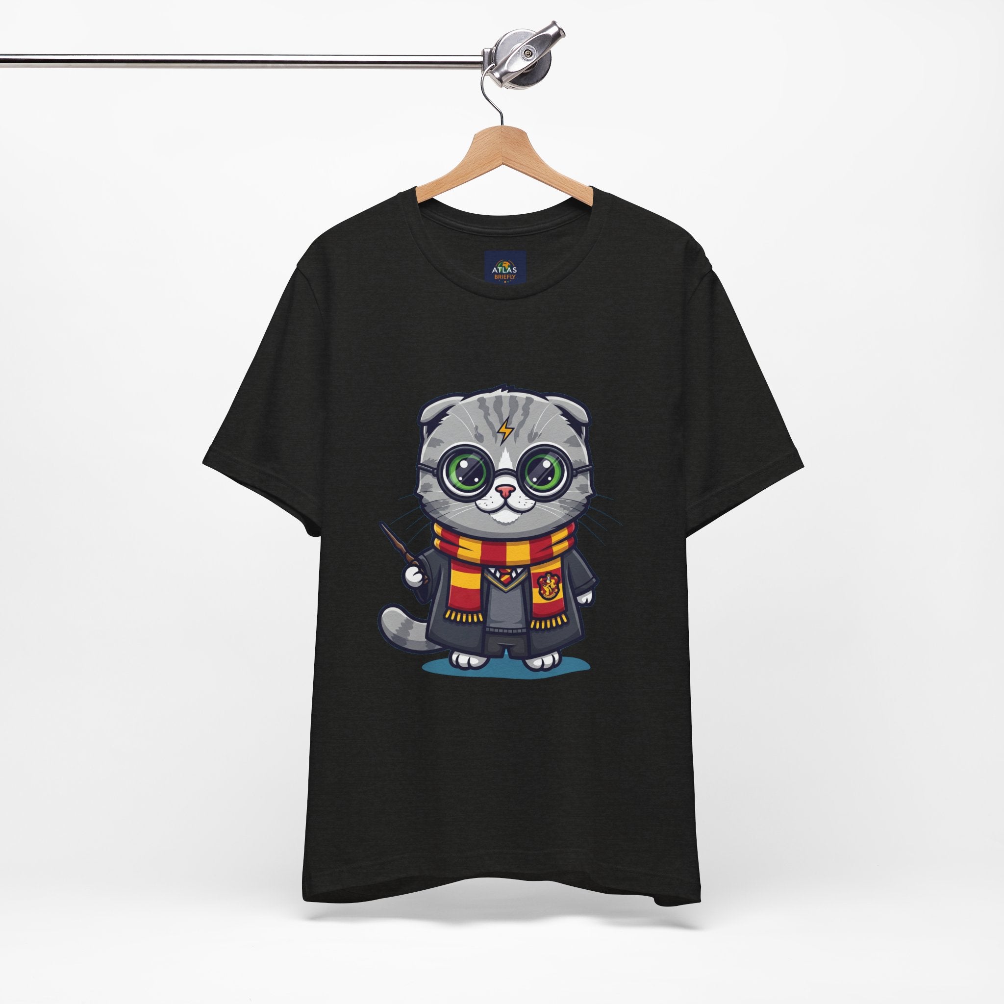 Griffinclaw Harry Potter T-Shirt - Funny Wizarding World Tee | Cute Potter Cat Gift - Atlas Briefly