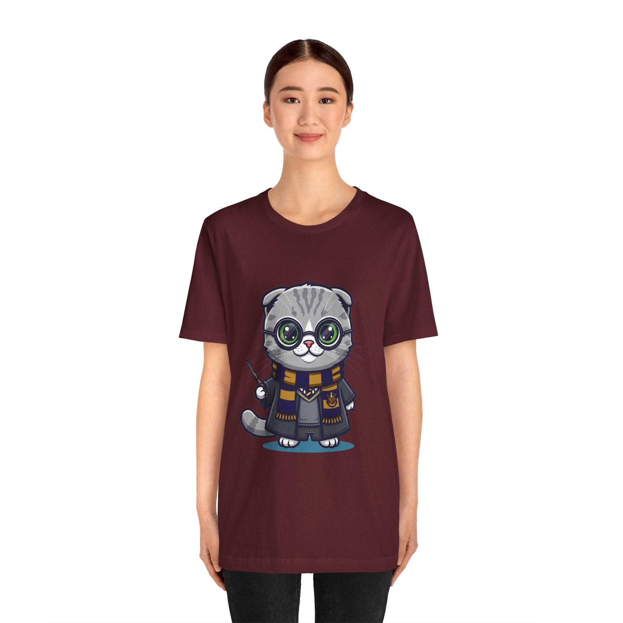 Ravenpaw Harry Potter T-Shirt - Funny Wizarding World Tee | Cute Potter Cat Gift - Atlas Briefly