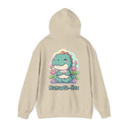 NamasTe-Rex Hoodie - Fun Yoga Dinosaur Sweatshirt for Comfort and Style - Atlas Briefly