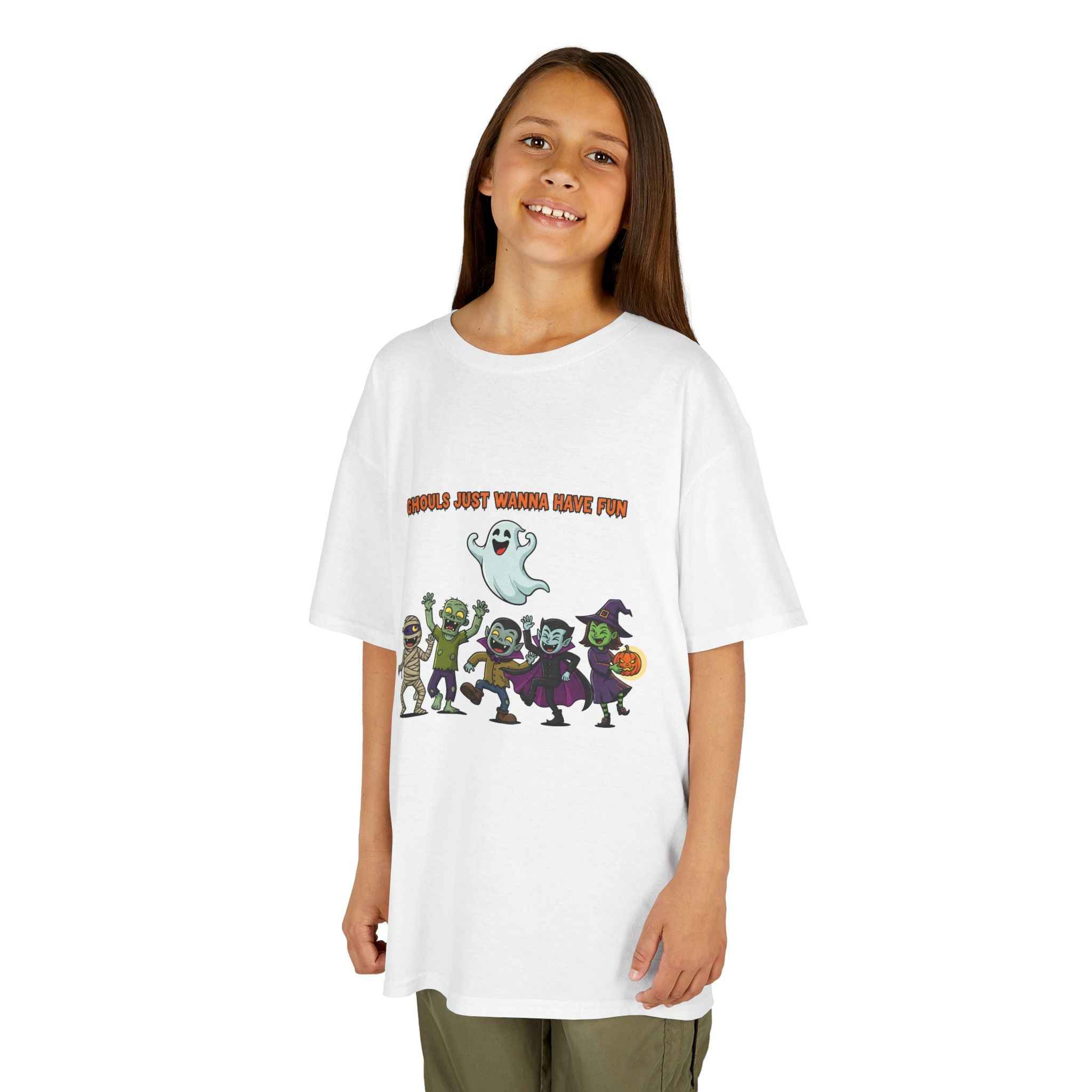 Ghouls Just Wanna Have Fun T-Shirt for Kids - Perfect Halloween Apparel - Atlas Briefly
