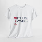 "We'll Be Coming '26" Scotland World Cup T-Shirt | Premium Tartan Army Fan Gear