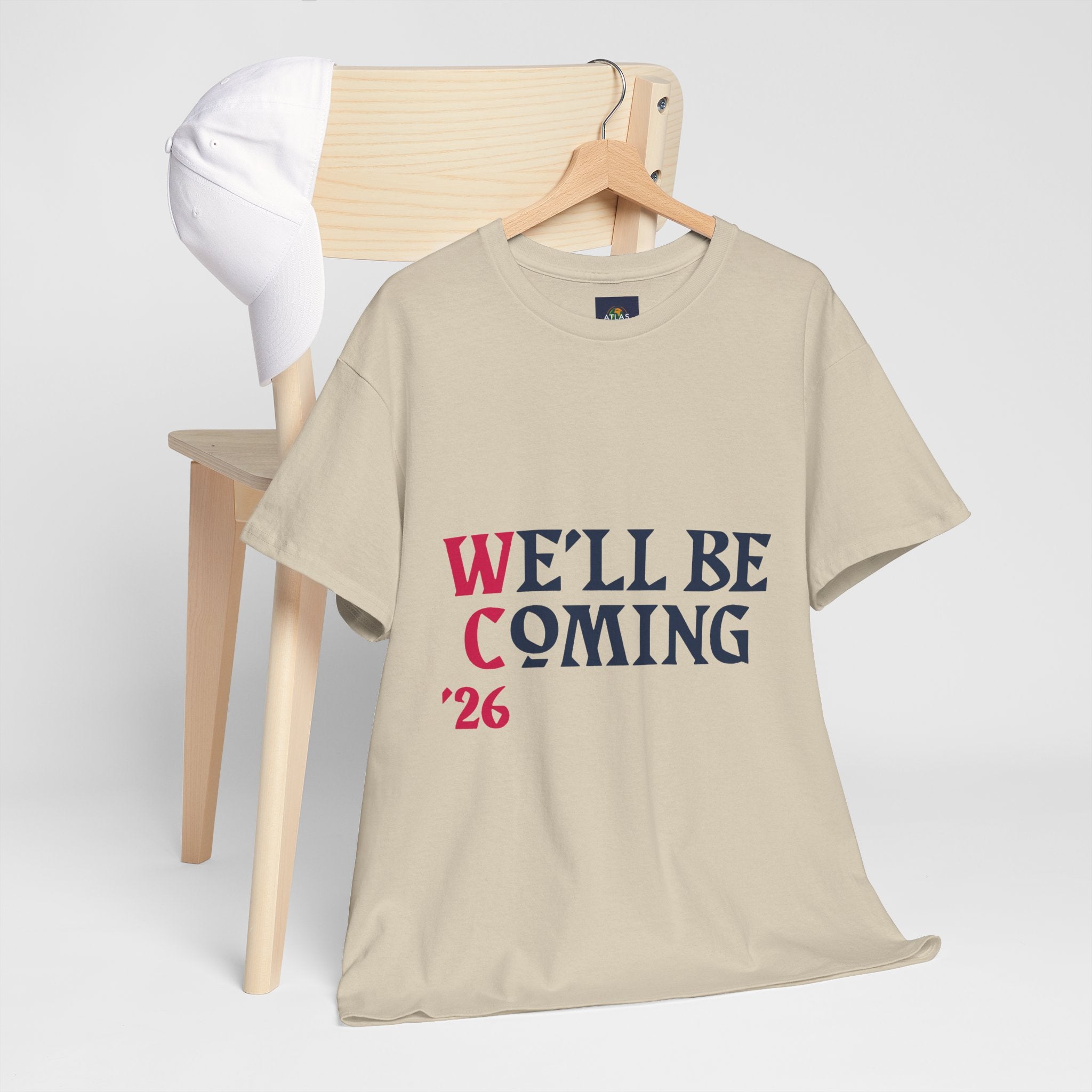 "We'll Be Coming '26" Scotland World Cup T-Shirt | Premium Tartan Army Fan Gear