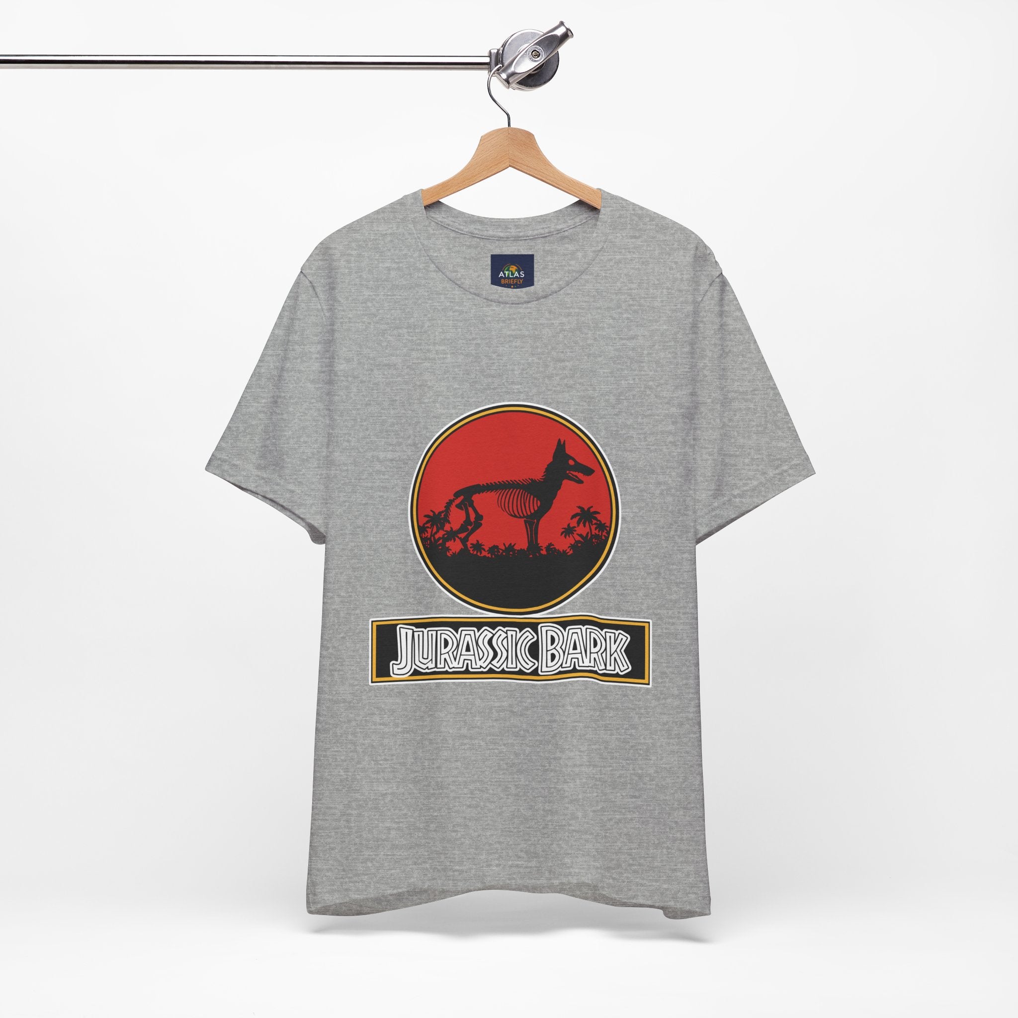 German Shepherd T-Shirt - Jurassic Bark Design | Unique Dog Lover Gift & Worldwide Shipping