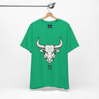 Taurus Zodiac T-Shirt - Minimalist Black and White Unisex T-Shirt