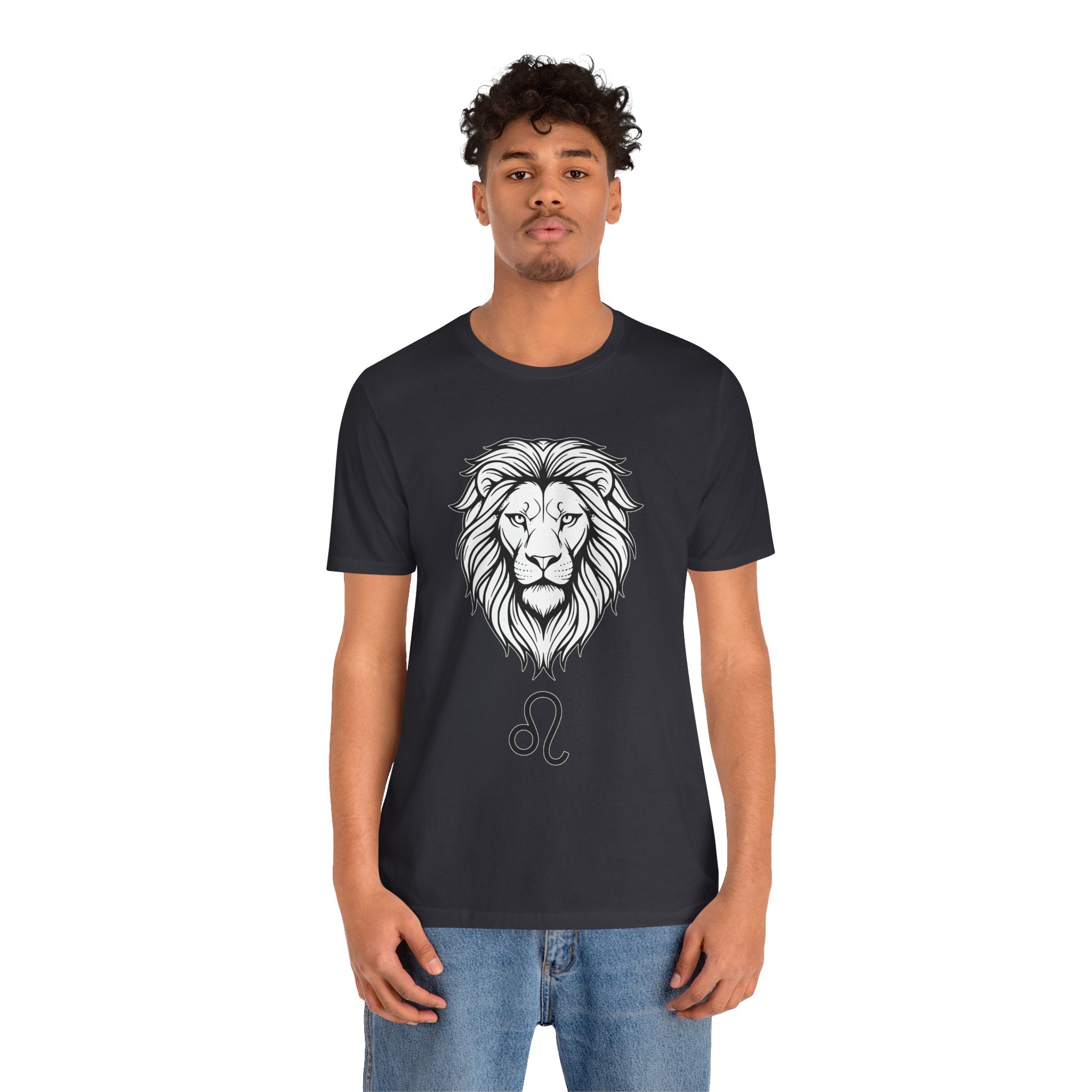 Leo Zodiac T-shirt- Black & White Leo unisex Shirt
