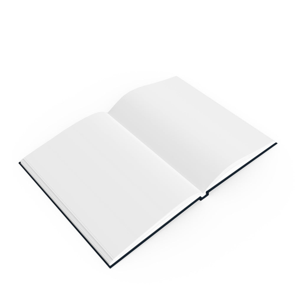 Powered by Caffeine Journal - Funny Coffee Notebook | Minimalist Writing Gift - EU Version - Atlas Briefly