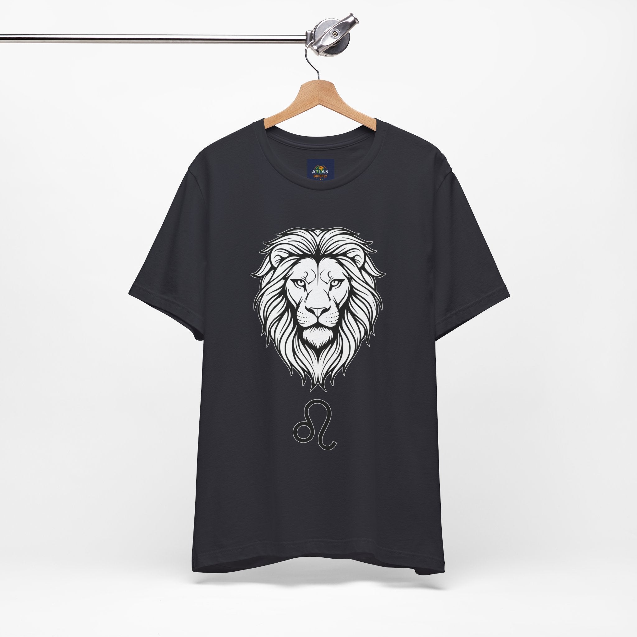 Leo Zodiac T-shirt- Black & White Leo unisex Shirt