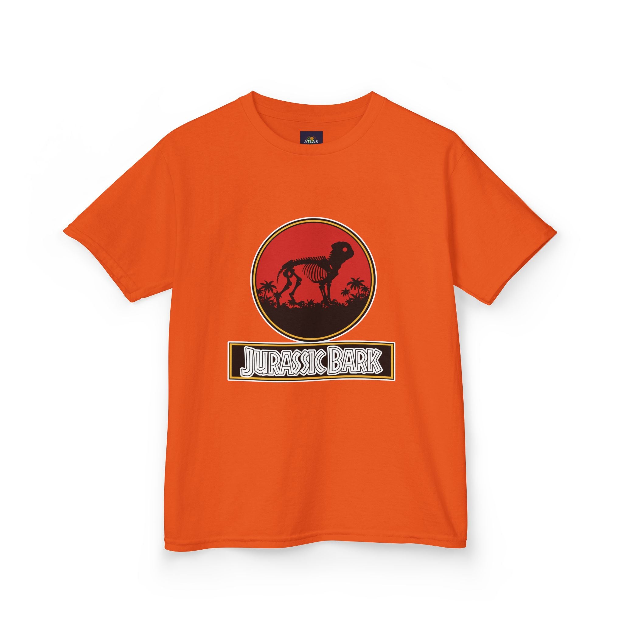 Kids Pug Jurassic Bark T-Shirt - Fun Dog & Dinosaur Tee for Kids with Worldwide Shipping - Atlas Briefly