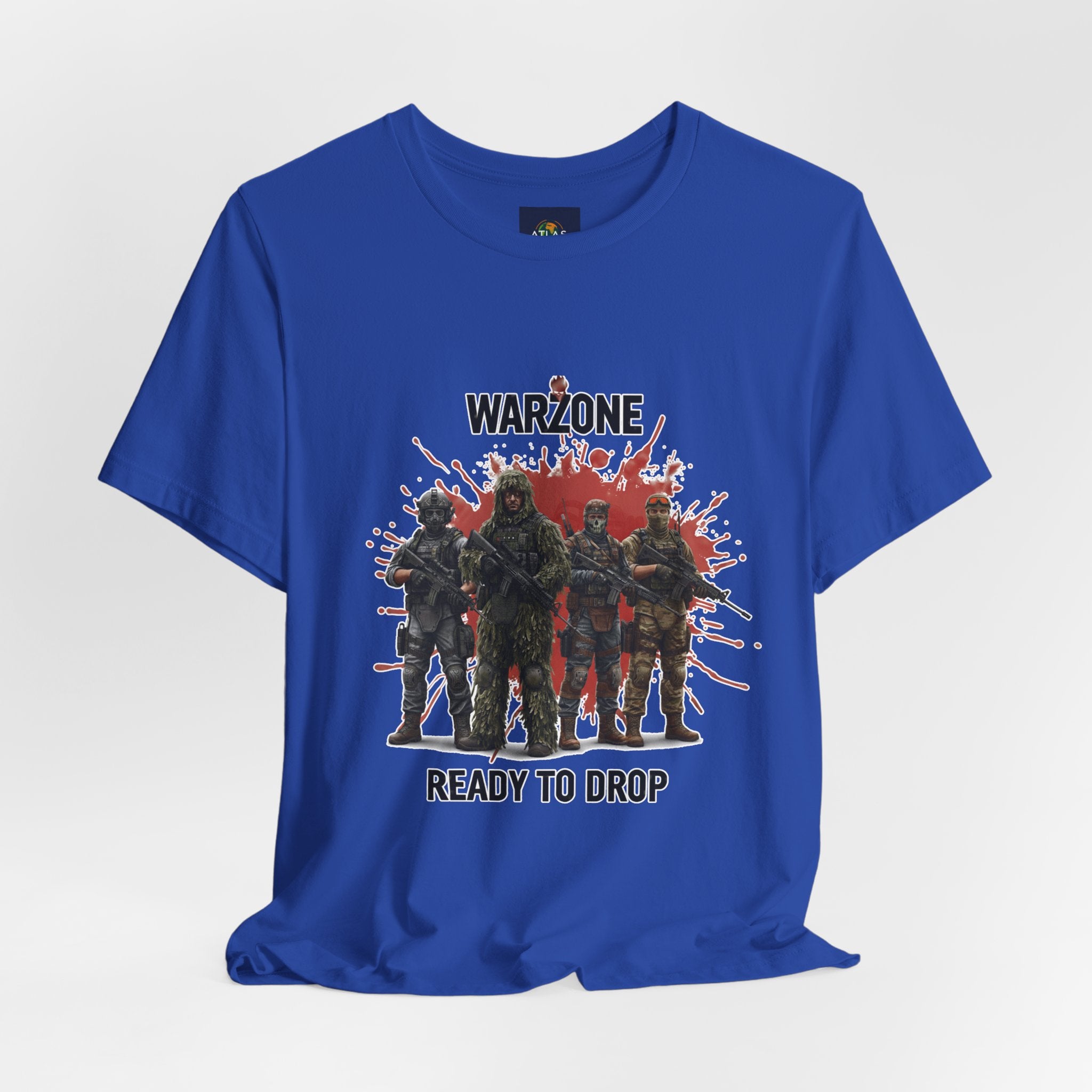 Warzone Drop T-shirt for Squad's Fashion Sense and Diverse K/D Ratio