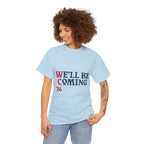 "We'll Be Coming '26" Scotland World Cup T-Shirt | Premium Tartan Army Fan Gear