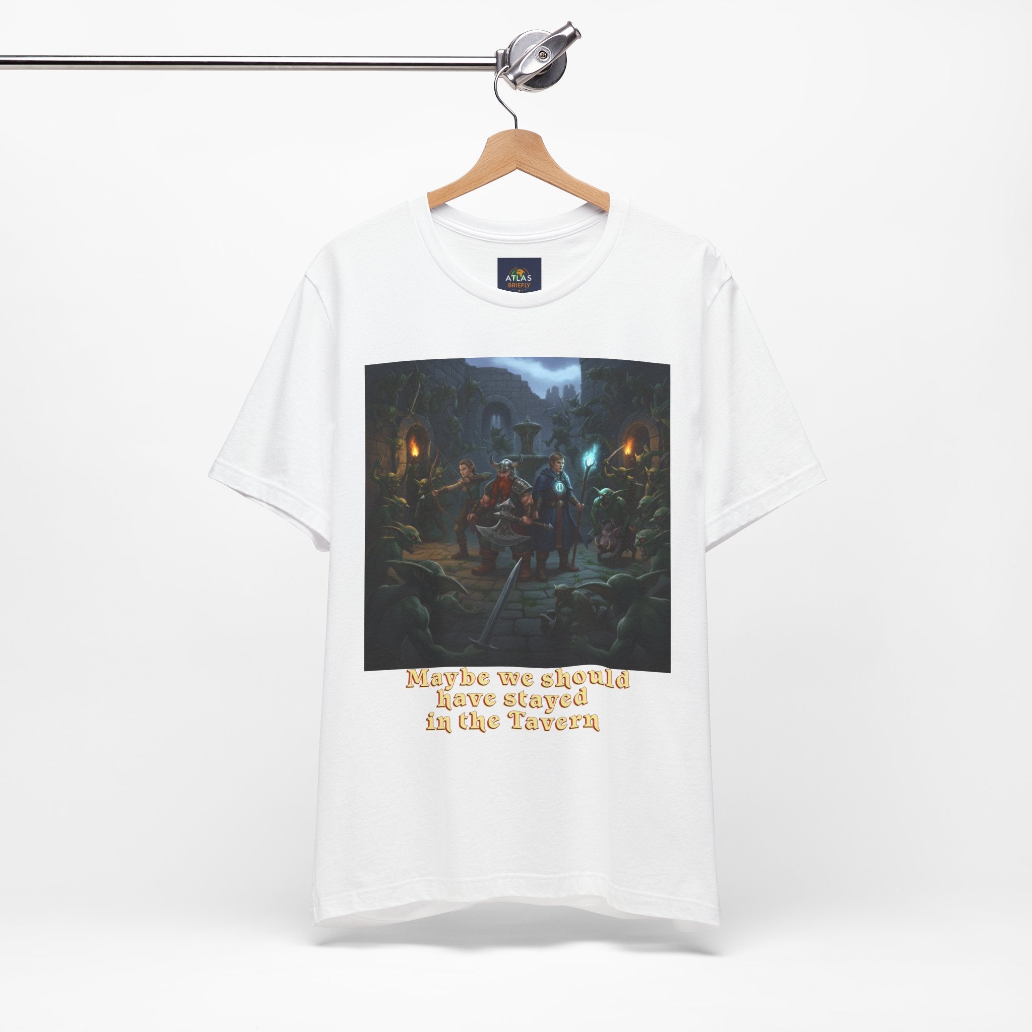 Goblin Ambush T-Shirt - Unleash Your Inner Fantasy Adventure - Atlas Briefly