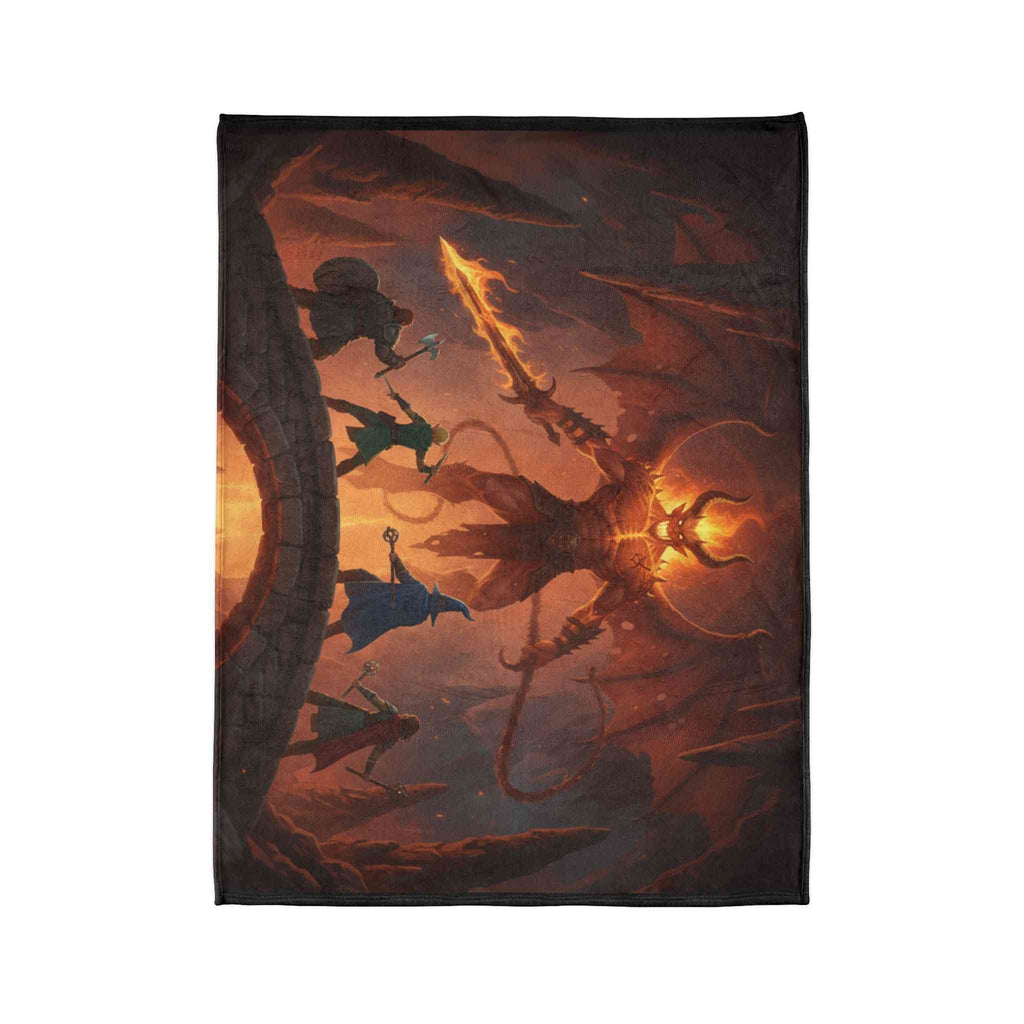 maybe we'll all roll 20s... - Fleece Throw