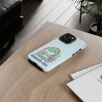 NamasTe-Rex Meditating Dinosaur Phone Case - Funny Yoga T-Rex Mobile Cover | Zen Tech Gift - Atlas Briefly