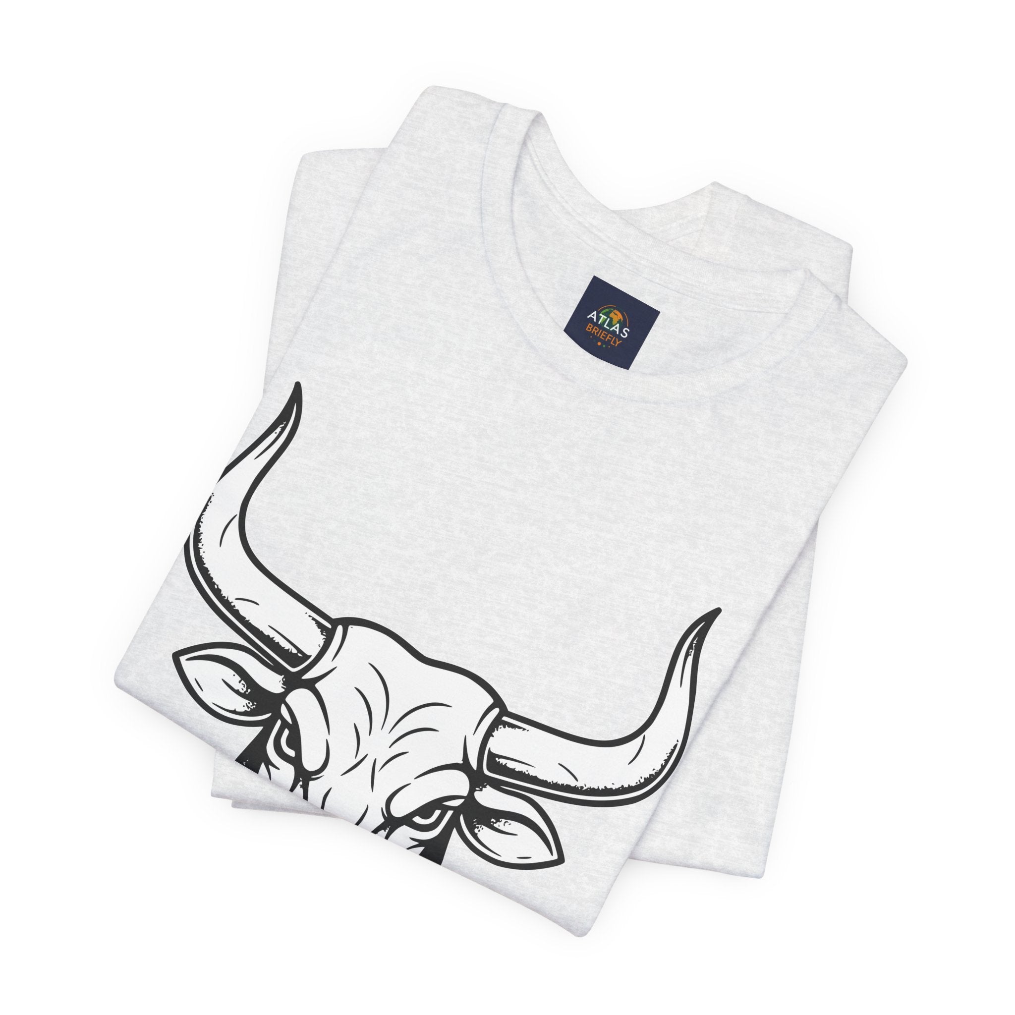 Taurus Zodiac T-Shirt - Minimalist Black and White Unisex T-Shirt