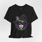 Resting Witch Face Halloween T-Shirt - Funny Witch Tee for Women & Men | Halloween Graphic Shirt - Atlas Briefly