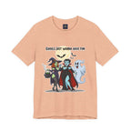 Ghouls Just Wanna Have Fun Halloween T-Shirt - Cute Witch Vampire Ghost Tee | Halloween Character Shirt - Atlas Briefly