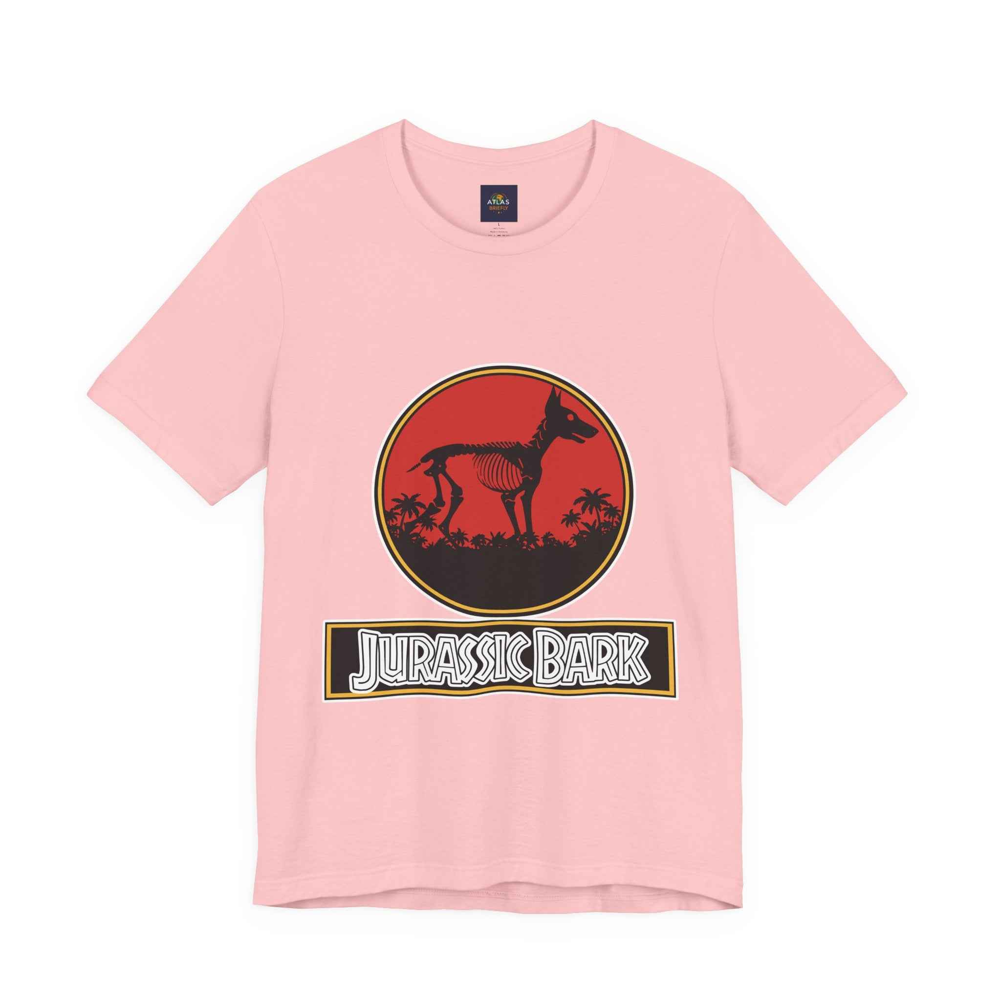 Doberman T-Shirt for Dog Lovers - Jurassic Bark Design - Atlas Briefly