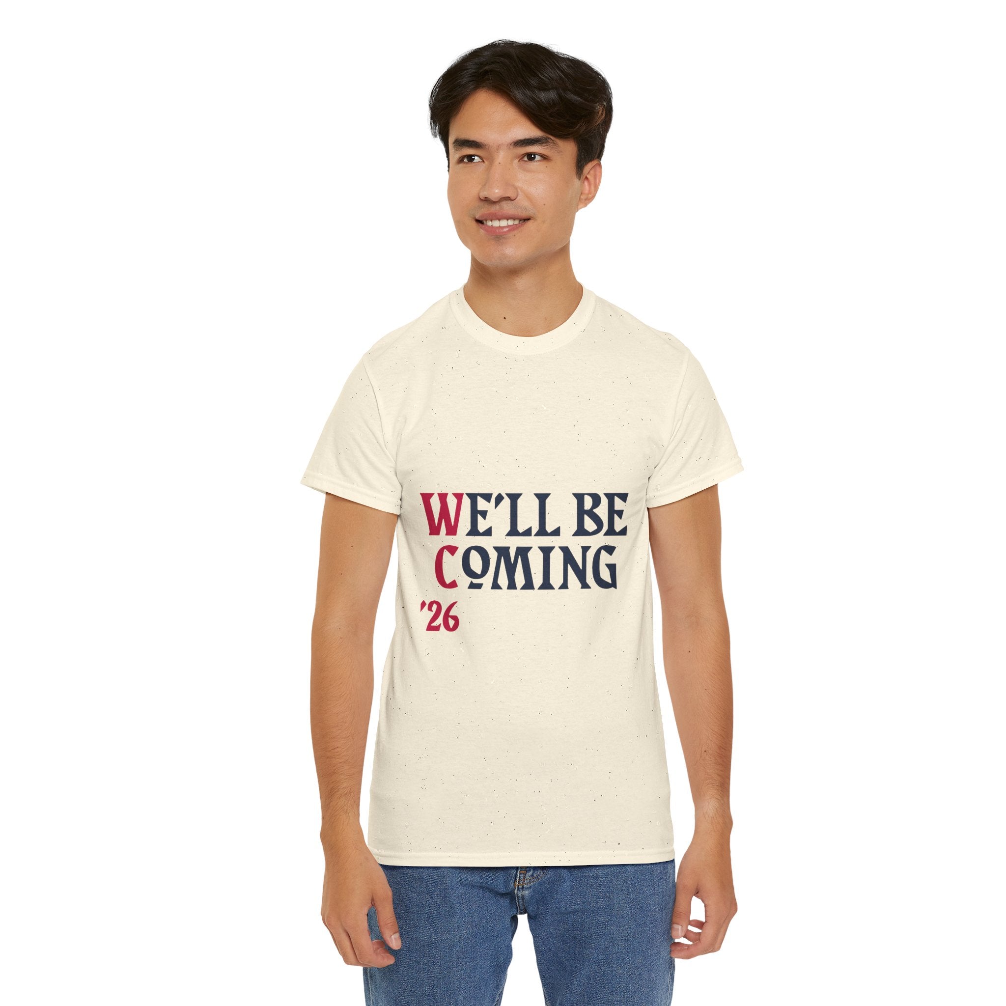 "We'll Be Coming '26" Scotland World Cup T-Shirt | Premium Tartan Army Fan Gear