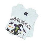 Witch Please Halloween T-Shirt - Sassy Witch Tee with Pumpkin Design | Funny Halloween Shirt - Atlas Briefly