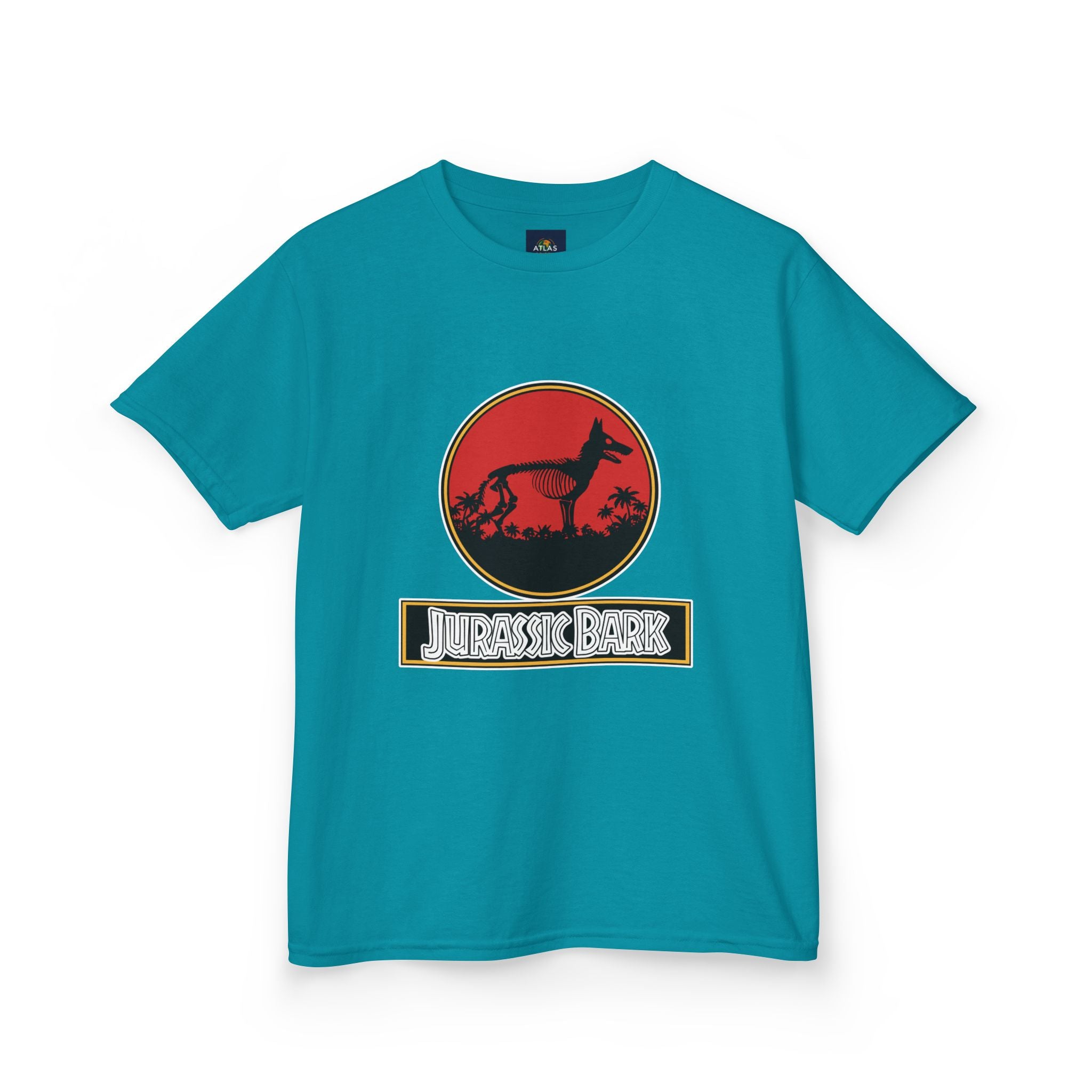 Kids German Shepherd T-Shirt - Fun Jurassic Bark Tee for Kids with Worldwide Shipping