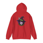 Resting Witch Face Halloween Hoodie – Funny Witch Graphic - Atlas Briefly