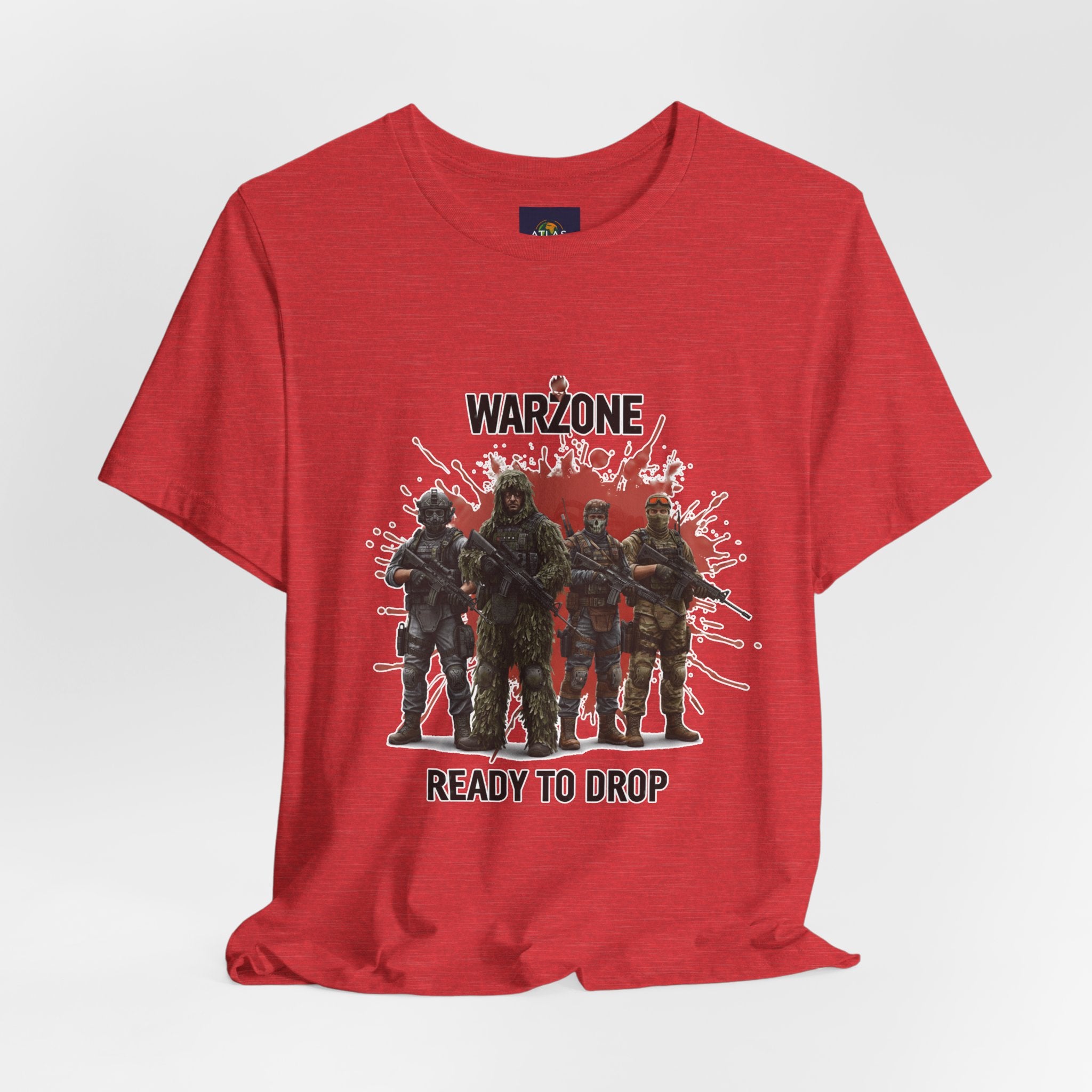 Warzone Drop T-shirt for Squad's Fashion Sense and Diverse K/D Ratio