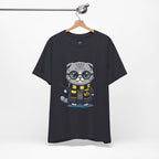 Hufflepurr Harry Potter T-Shirt - Funny Wizarding World Tee | Cute Potter Cat Gift - Atlas Briefly