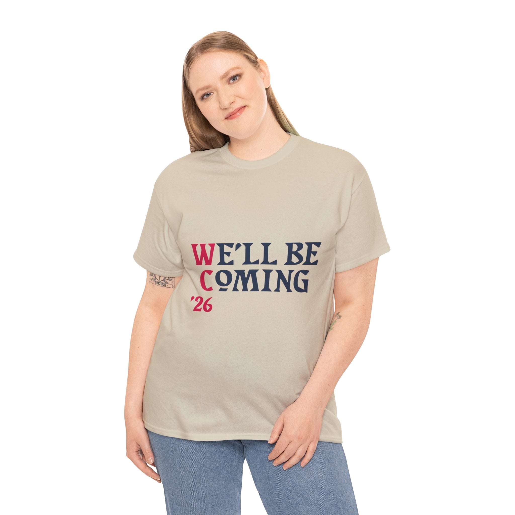"We'll Be Coming '26" Scotland World Cup T-Shirt | Premium Tartan Army Fan Gear