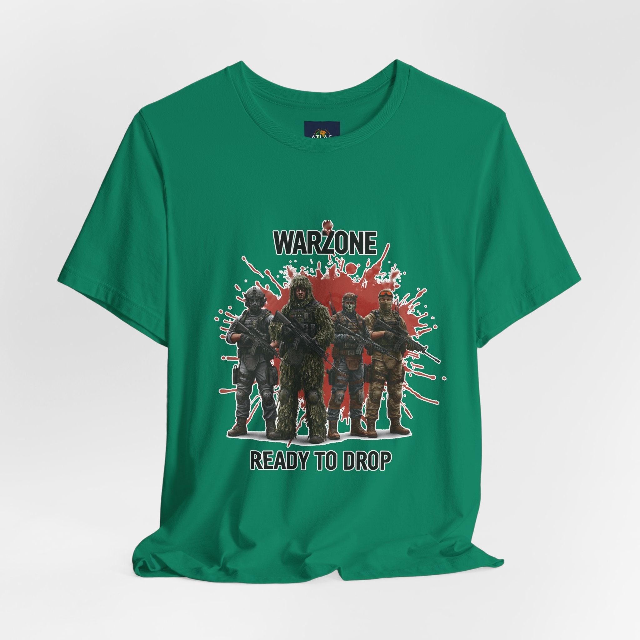 Warzone Drop T-shirt for Squad's Fashion Sense and Diverse K/D Ratio