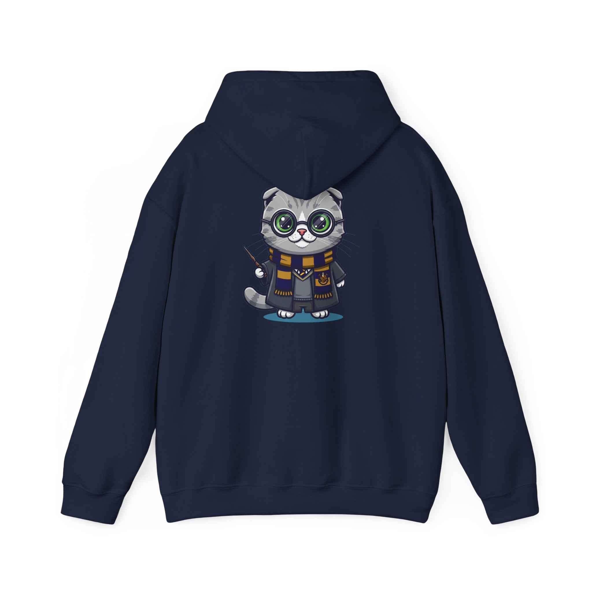 Ravenpaw Hoodie - Funny Harry Potter Sweatshirt | Cute Wizarding World Cat Gift - Atlas Briefly