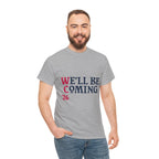 "We'll Be Coming '26" Scotland World Cup T-Shirt | Premium Tartan Army Fan Gear