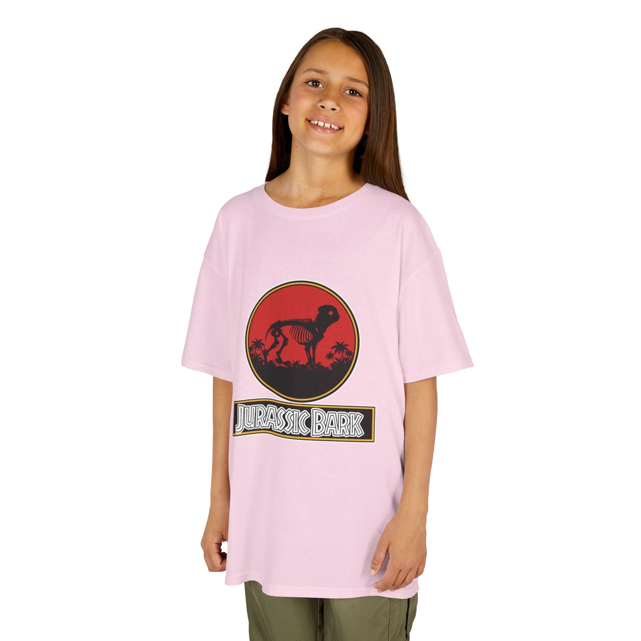 Kids Pug Jurassic Bark T-Shirt - Fun Dog & Dinosaur Tee for Kids with Worldwide Shipping