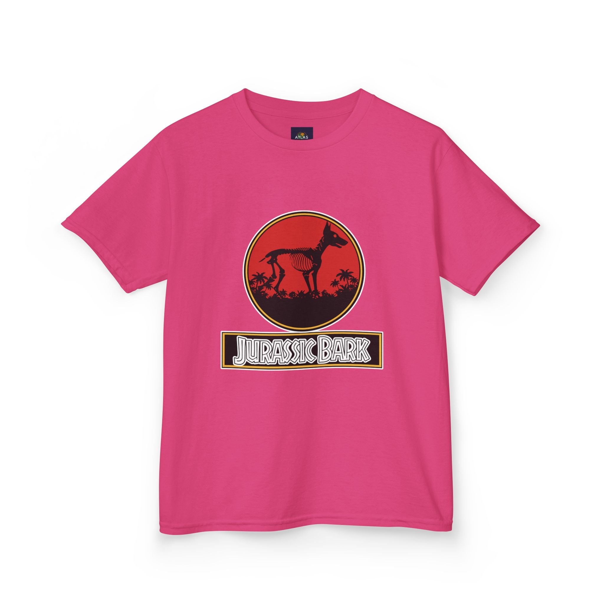 Kids Doberman Jurassic Bark T-Shirt | Fun Dog Tee for Kids