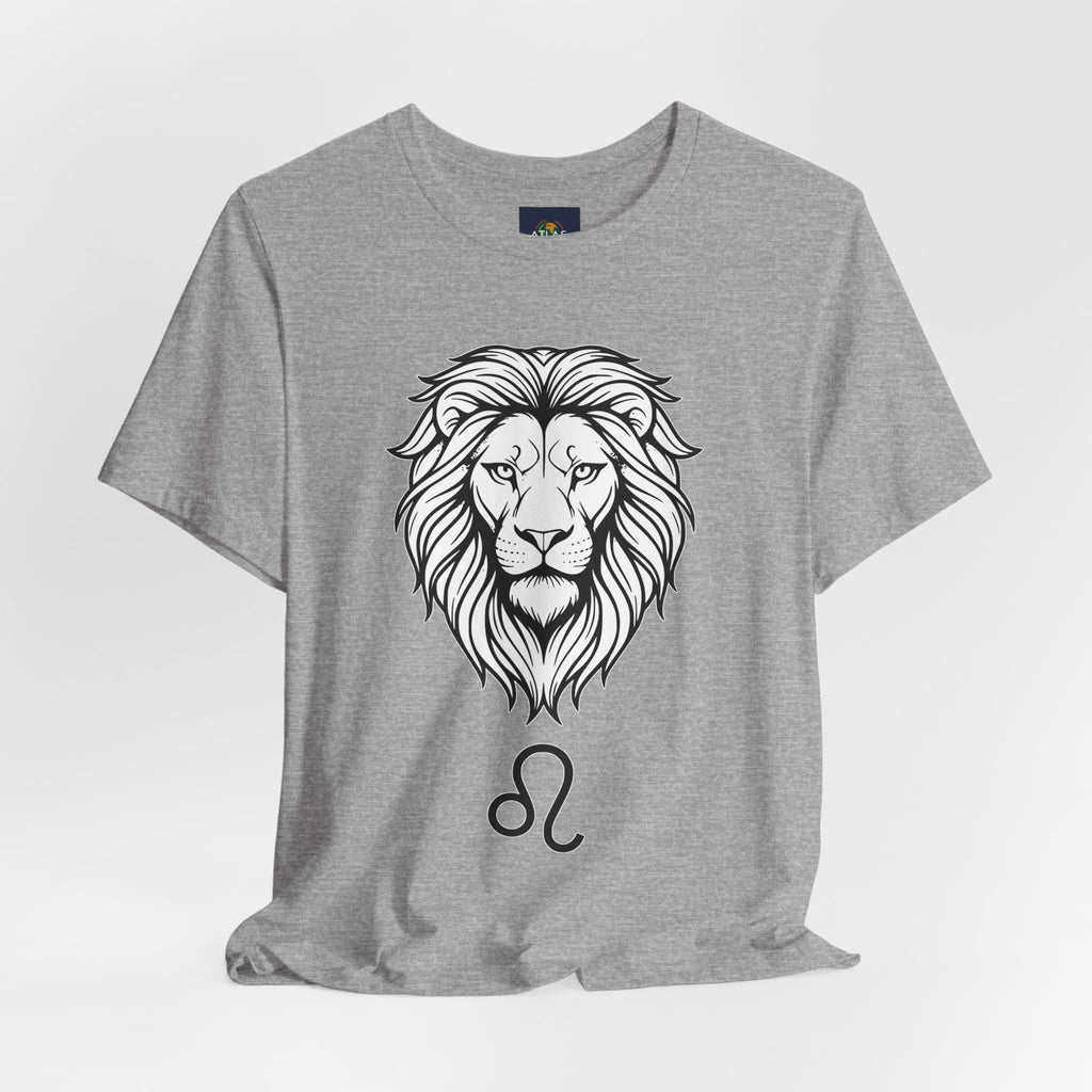 Leo Zodiac T-shirt- Black & White Leo unisex Shirt