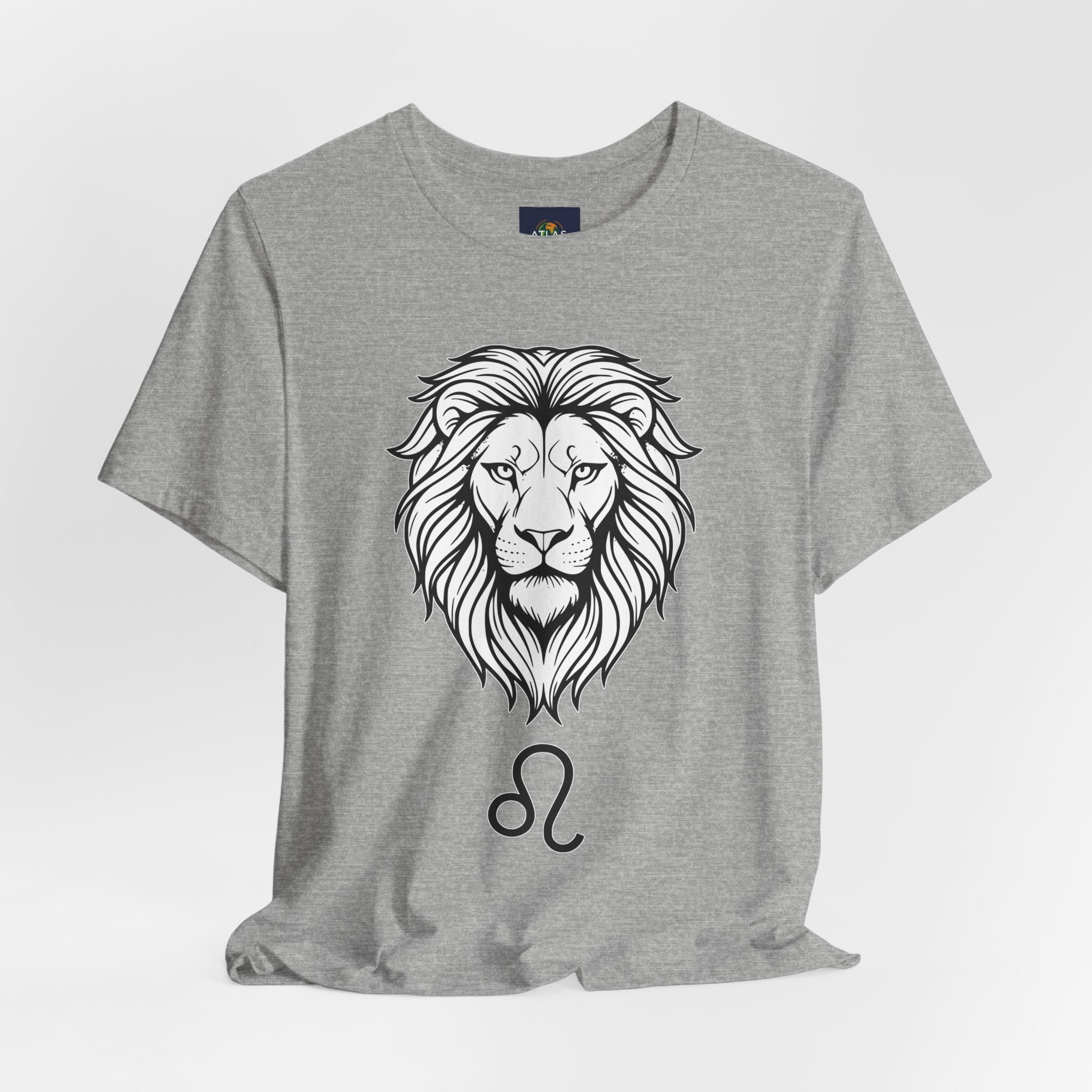 Leo Zodiac T-shirt- Black & White Leo unisex Shirt