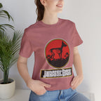 Doberman T-Shirt for Dog Lovers - Jurassic Bark Design - Atlas Briefly