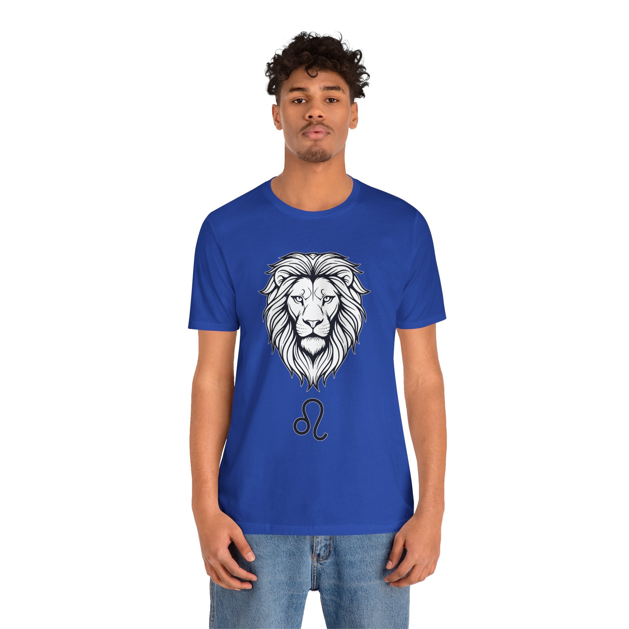 Leo Zodiac T-shirt- Black & White Leo unisex Shirt