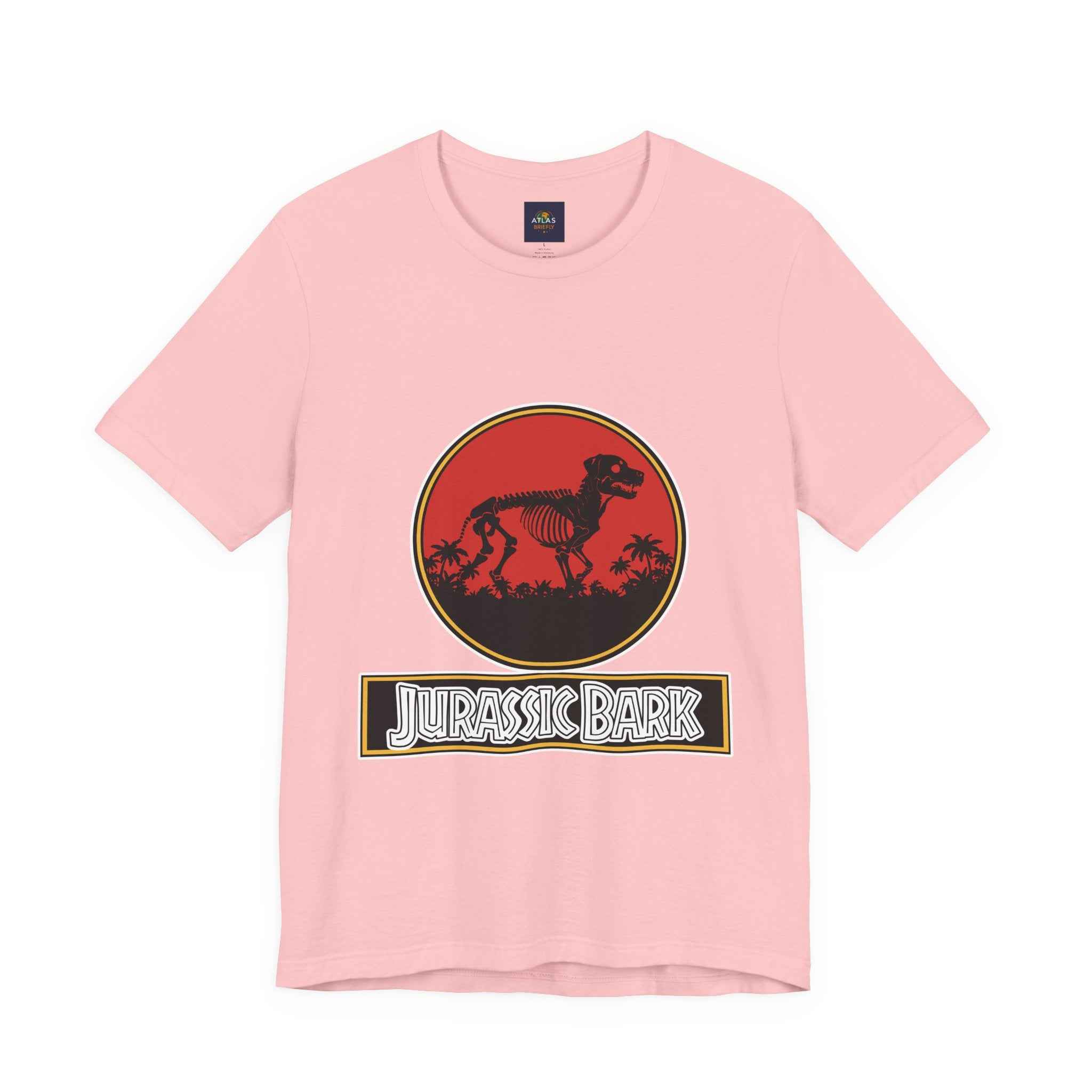 Rottweiler Dog T-Shirt - Jurassic Bark Design for Dog Lovers - Atlas Briefly
