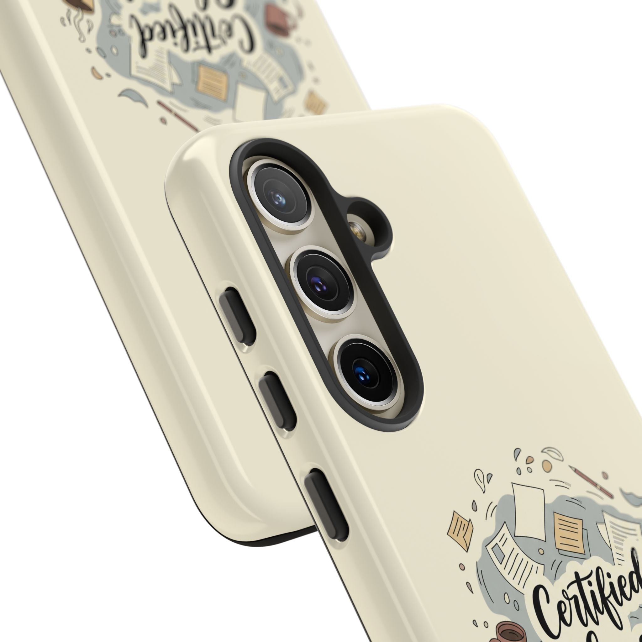 Certified Chaos Coordinator Phone Case - Funny Mom Teacher Mobile Cover | Organized Chaos Gift - Atlas Briefly